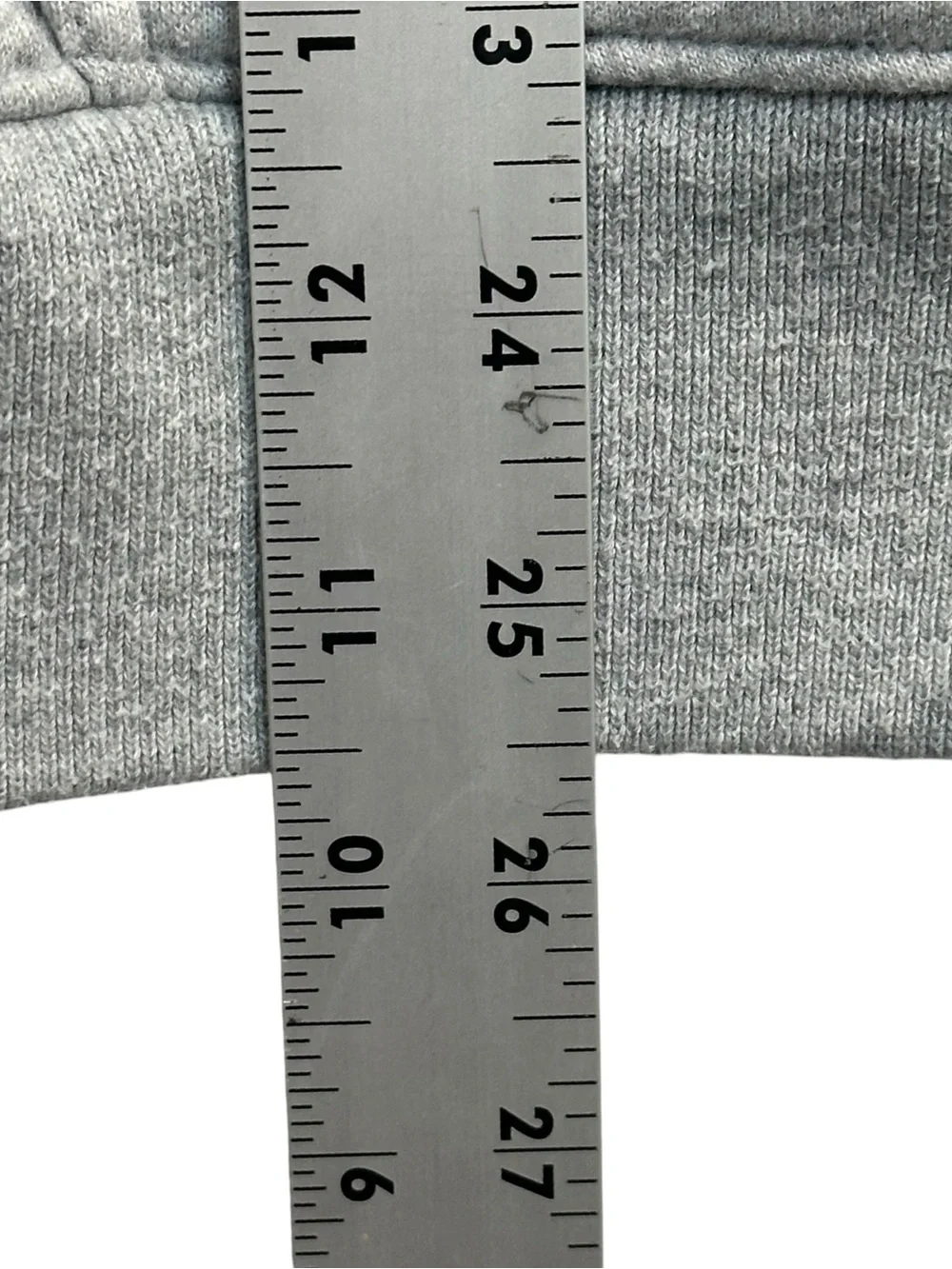 Hollister Men’s XS Gray Full-Zip Hoodie Relaxed Fit Embroidered Logo